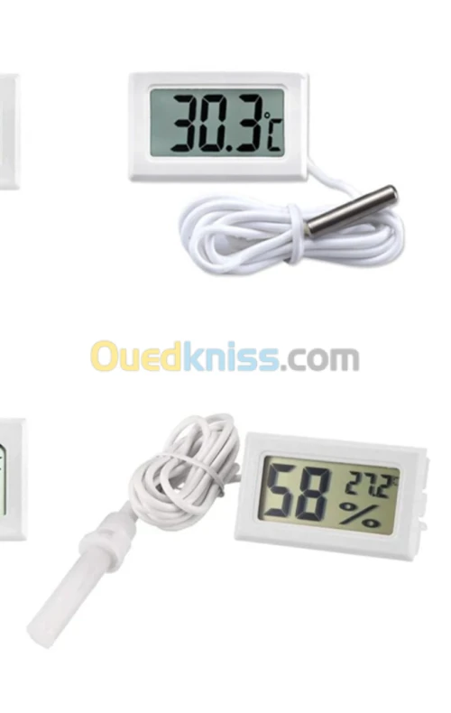 Thermomètre avec sonde 