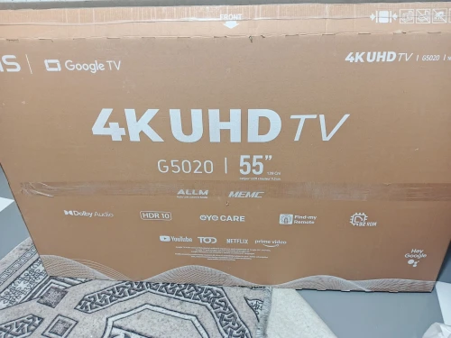 Tv plasma 55 pouce iris 4k google tv
