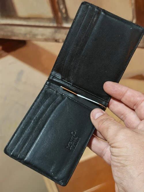 Portecarte portefeuilles montblanc