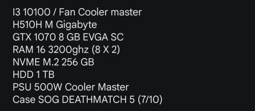 Unité Gamer
