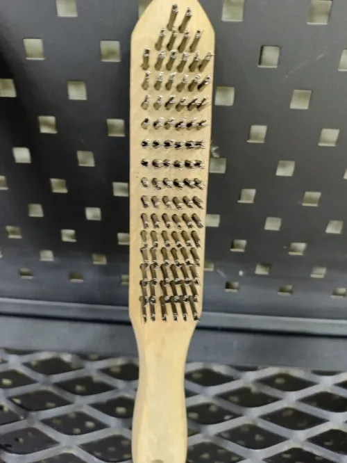 Brosse a main acier et inox