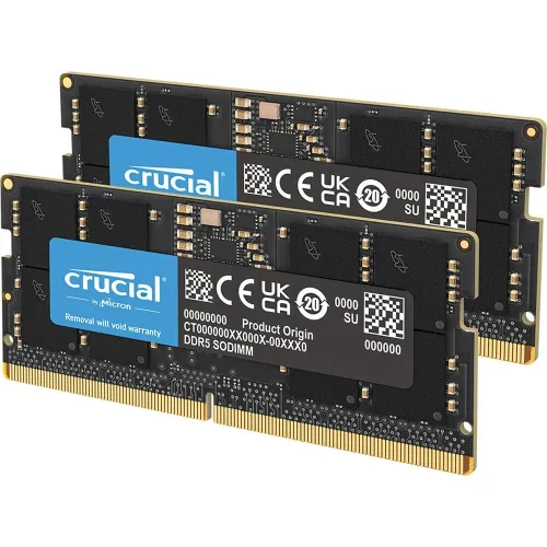 CRUCIAL 16GB ( 16GB x 1 ) 5600MHz DDR5  SODIMM Laptop RAM