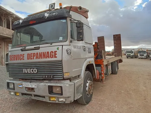 Iveco dépannage grue Turbo starr 1987