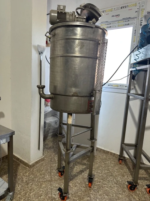 Mélangeur industriel double parois chauffant 200 L