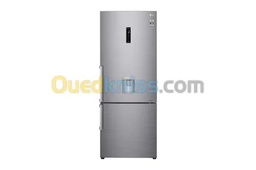 LG Réfrigérateur Combiné | Gross 500 L | Net 446 L | Total No Frost | Compresseur Linéaire Inverter