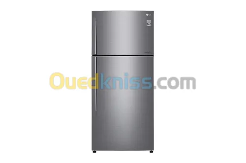 LG Réfrigérateur 2 portes | Compresseur linéaire Inverter | Noir | 469L | NatureFRESH