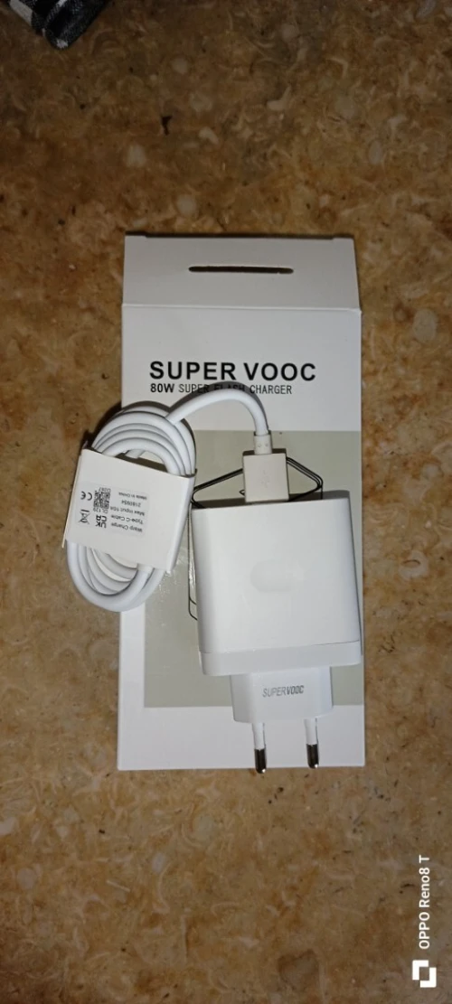 Chargeur 80w original super vooc