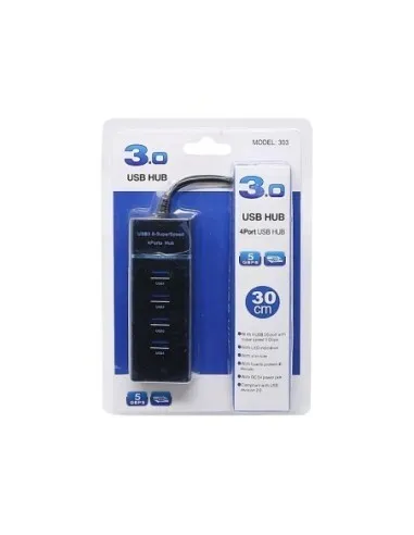 Hub Usb3.0-4 Ports Usb 3.0- 5Gbps