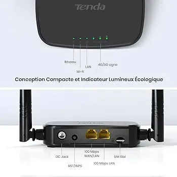 Modem - Routeur Wi-Fi 4G LTE N300 4G03 Pro