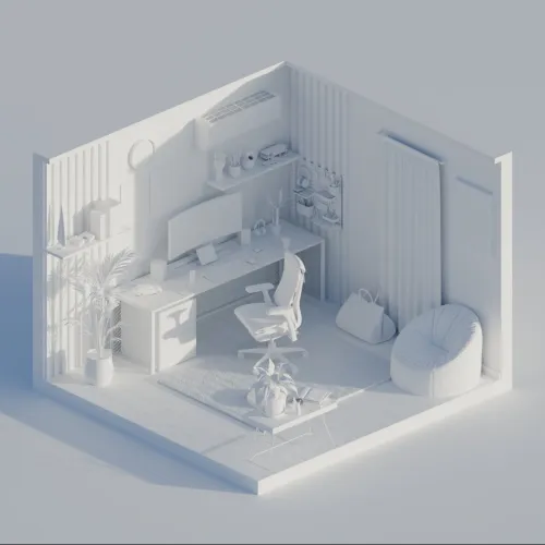 تصميم ثلاثي الابعاد - Conception 3d