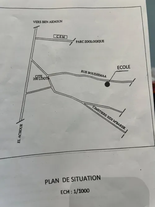 Vente Terrain Alger El achour