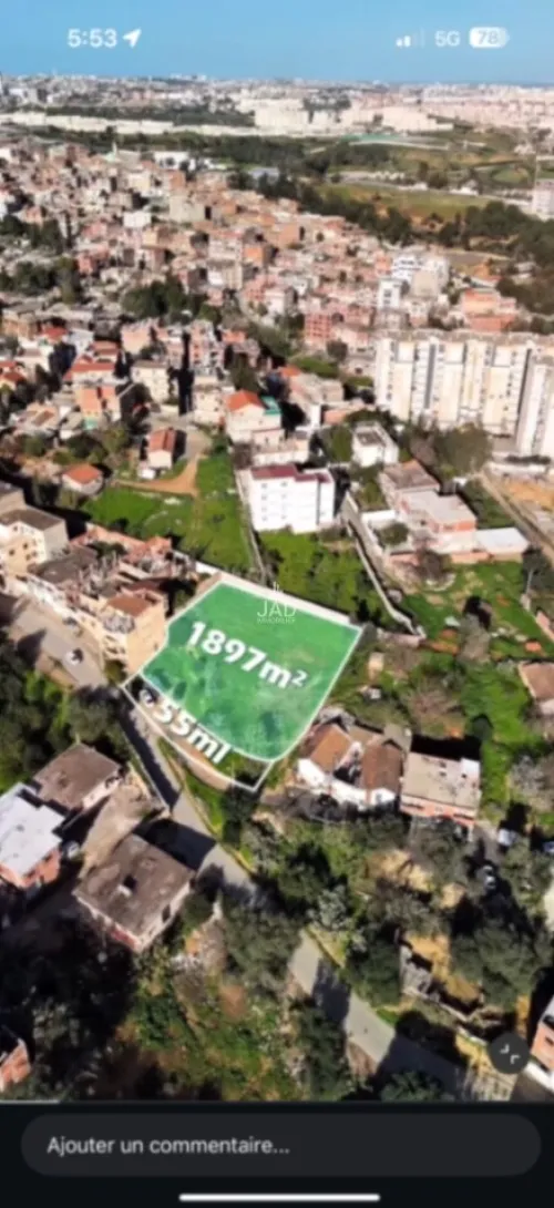 Vente Terrain Alger Saoula