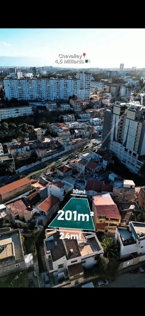 Vente Terrain Alger Chevalley