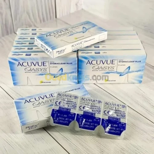 lentilles de contact acuvue