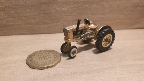 Miniature Tracteur avant étroit Ford 901 1:64, édition Expo du concessionnaire 1994 Collection