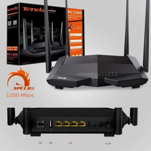 TENDA V15 AX1500 GIGABIT ADSL / VDSL
