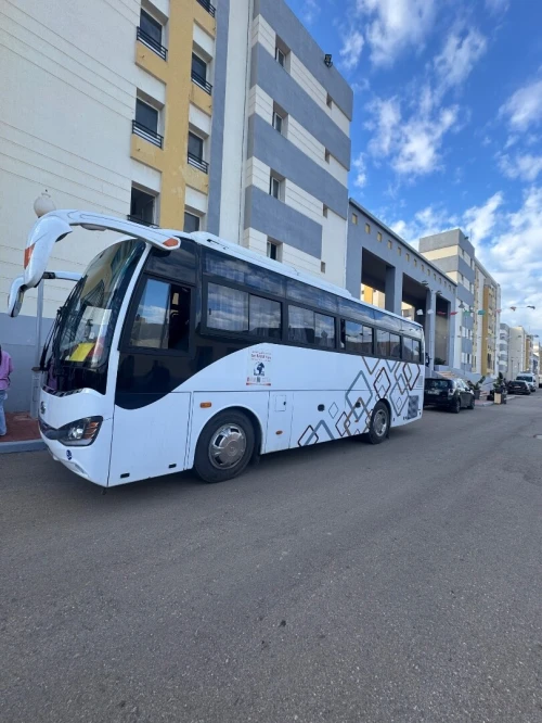 Location Higer 33 place avec chauffeur