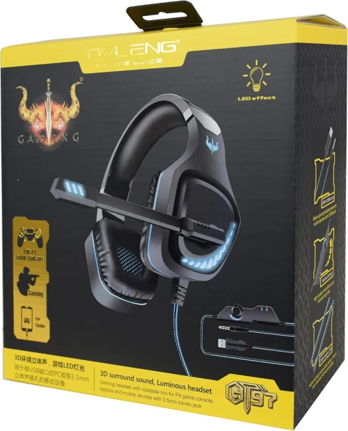 GAMING HEADSET OVLENG Q9 | OVLENG GT 95 | OVLENG GT 97 | Casque gaming