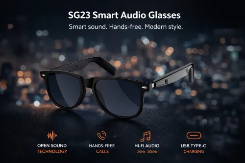 Smart Audio Glasses SG23 | نظارات صوتية ذكية | Bluetooth Audio Glasses