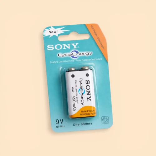 SONY CycleEnergy Rechargeable Battery 9V | Pile Rechargeable 9V