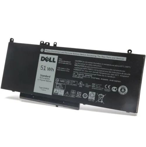 G5M10 Batterie Original pour DELL Latitude E5450 E5550 Notebook 15.6" G5M10 7.4V 51WH 