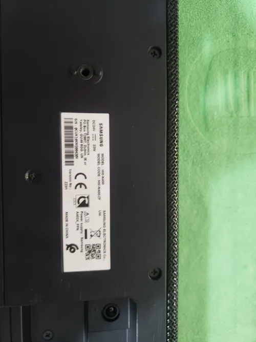 Barre de Son stéréo sans Fil 2 Ch, SAMSUNG noir
