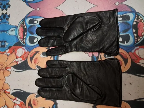 Gants cuir veritable