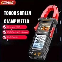 CZDANG Multimètre à pince 6000 Counts  Outil professionnel pour électricien