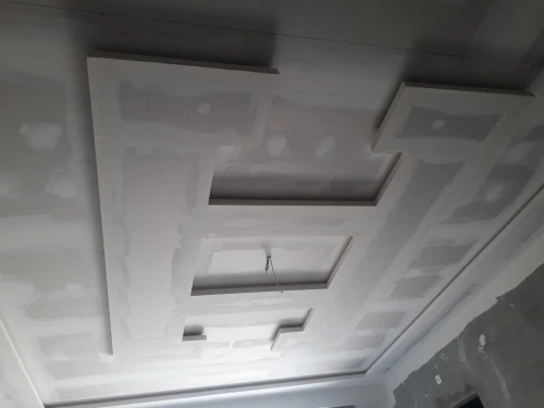 Faux plafond en placo platre
