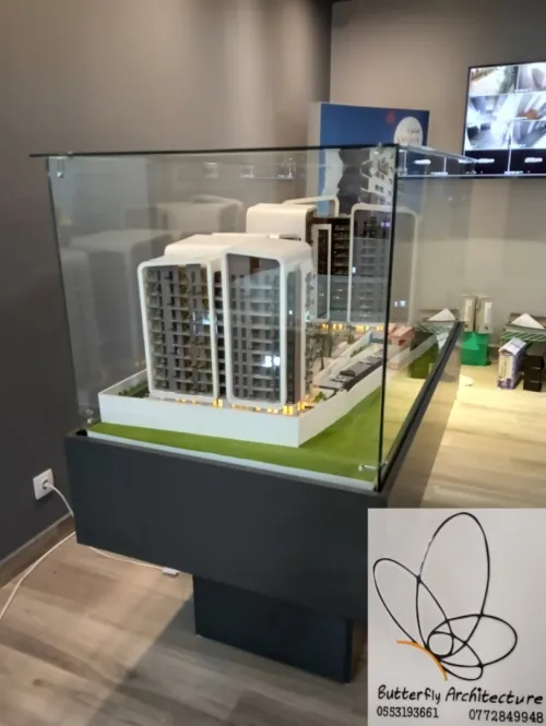 Maquette architecture et industriel 