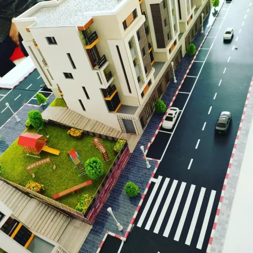 Maquette architecture 