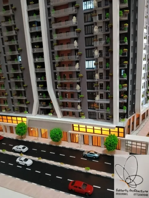 Maquette architecture et industriel 