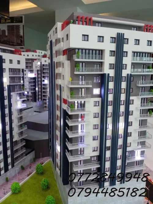 Maquette architecture et industriel 