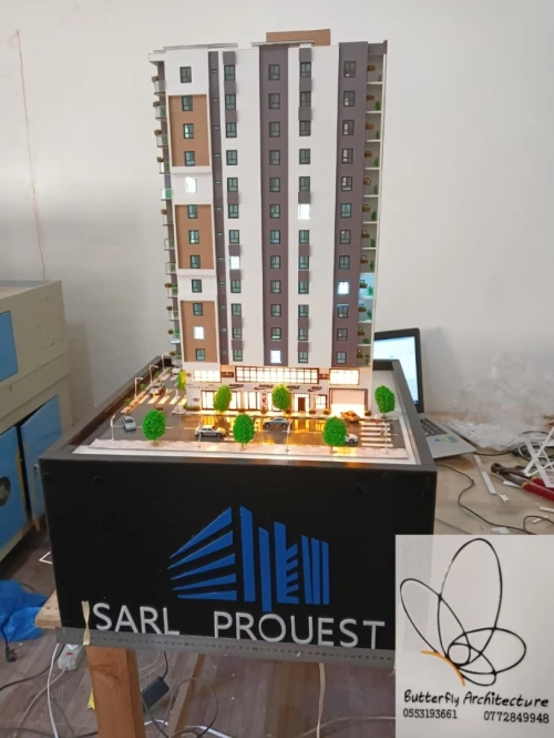 Maquette architecture 