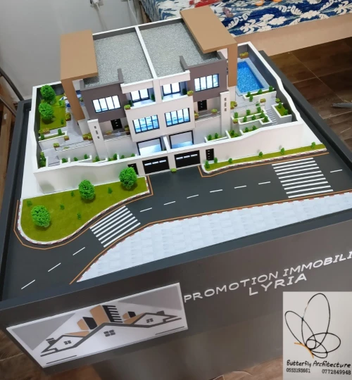 Maquette architecture 