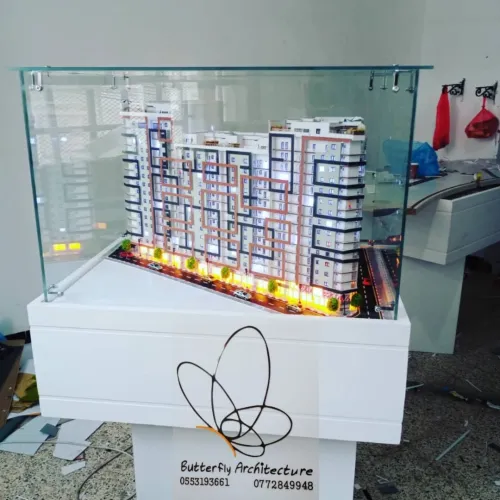 Maquette architecture et industriel 