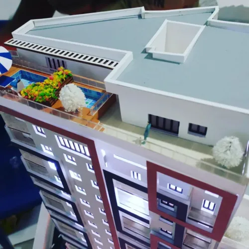 Maquette architecture 