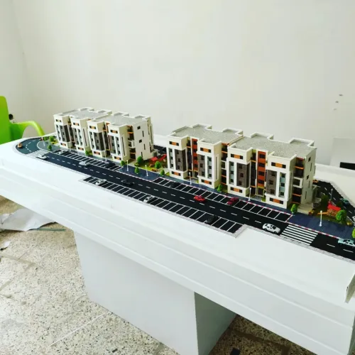 Maquette architecture et industriel 