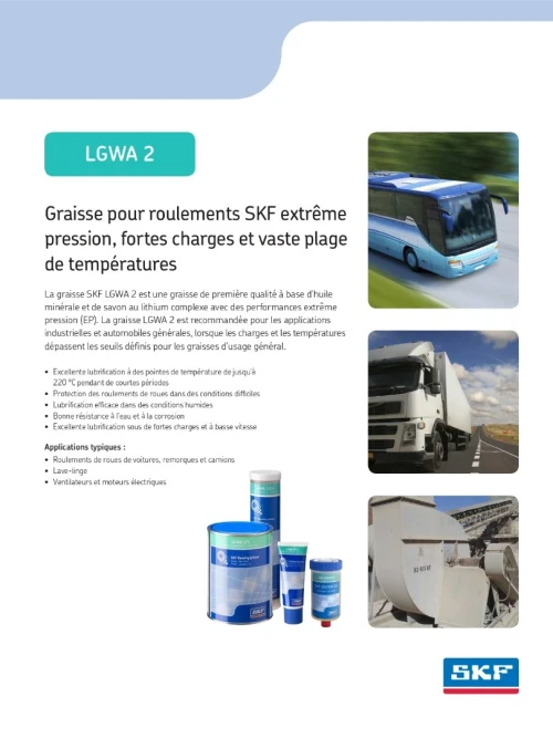 SKF System 24 LGWA 2, Cartouche 122 ml DISPONIBLE EQUIVALENT