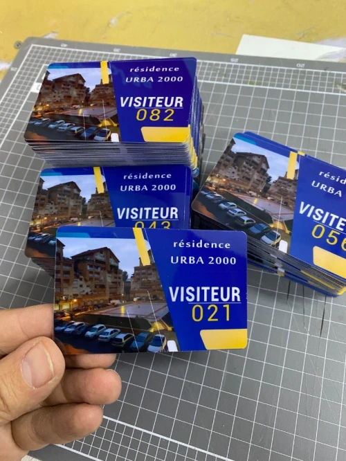 Impression badges PVC Cartes PVC