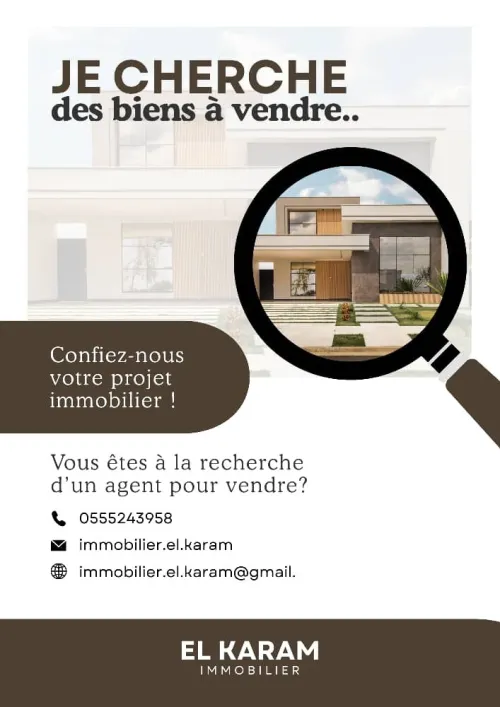 Cherche location Appartement Alger El achour