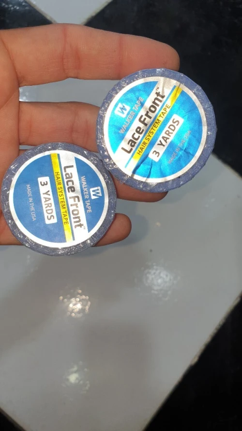 dentelle ruban adhésif double face à perruque et extension.  لاصق باروكاتالشعر