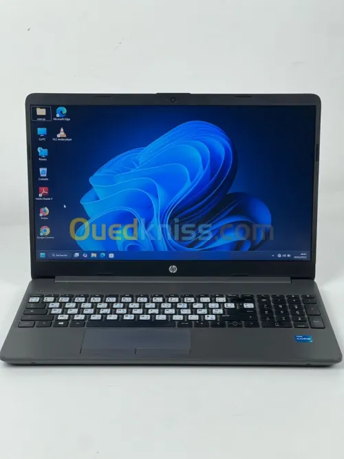 Laptop hp 15-dw3023nk I3 11th gen/RAM 4Go/SSD NVME SAMSUNG 256 Go/Ecran 15.6 FHD