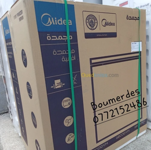 Congelateur Midea 179L