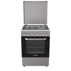 Brandt 4 feux inox Ventili