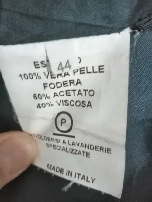 Veste cuir