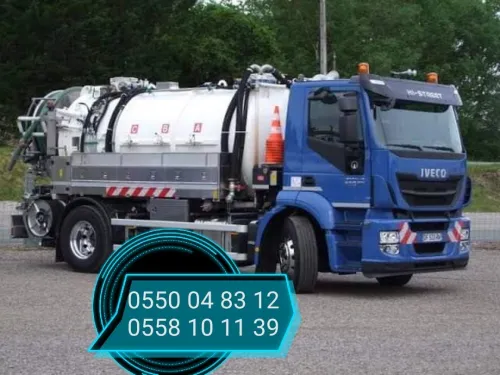 Camion vidange Débouchage D'assainissement curage  