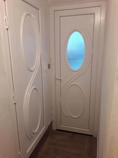 Porte en pvc pour chambres et sanitaires