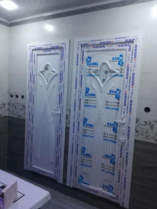 Porte en pvc pour chambres et sanitaires