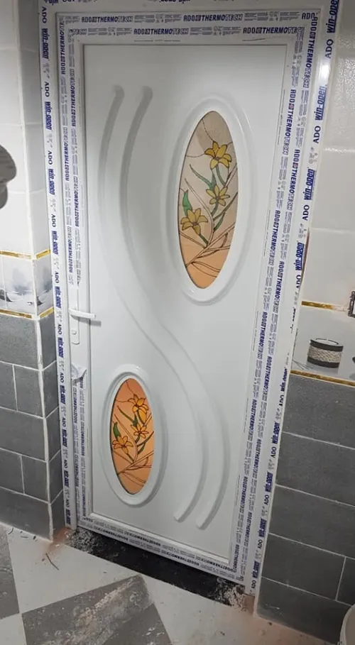 Porte en pvc pour chambres et sanitaires